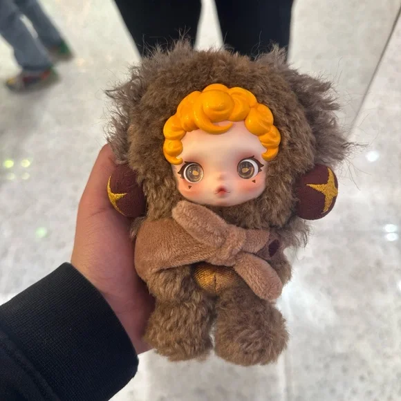 New! Skullpanda You Found Me! sneaky Chestnut Plush Doll Pendant. - Picture 1 of 2